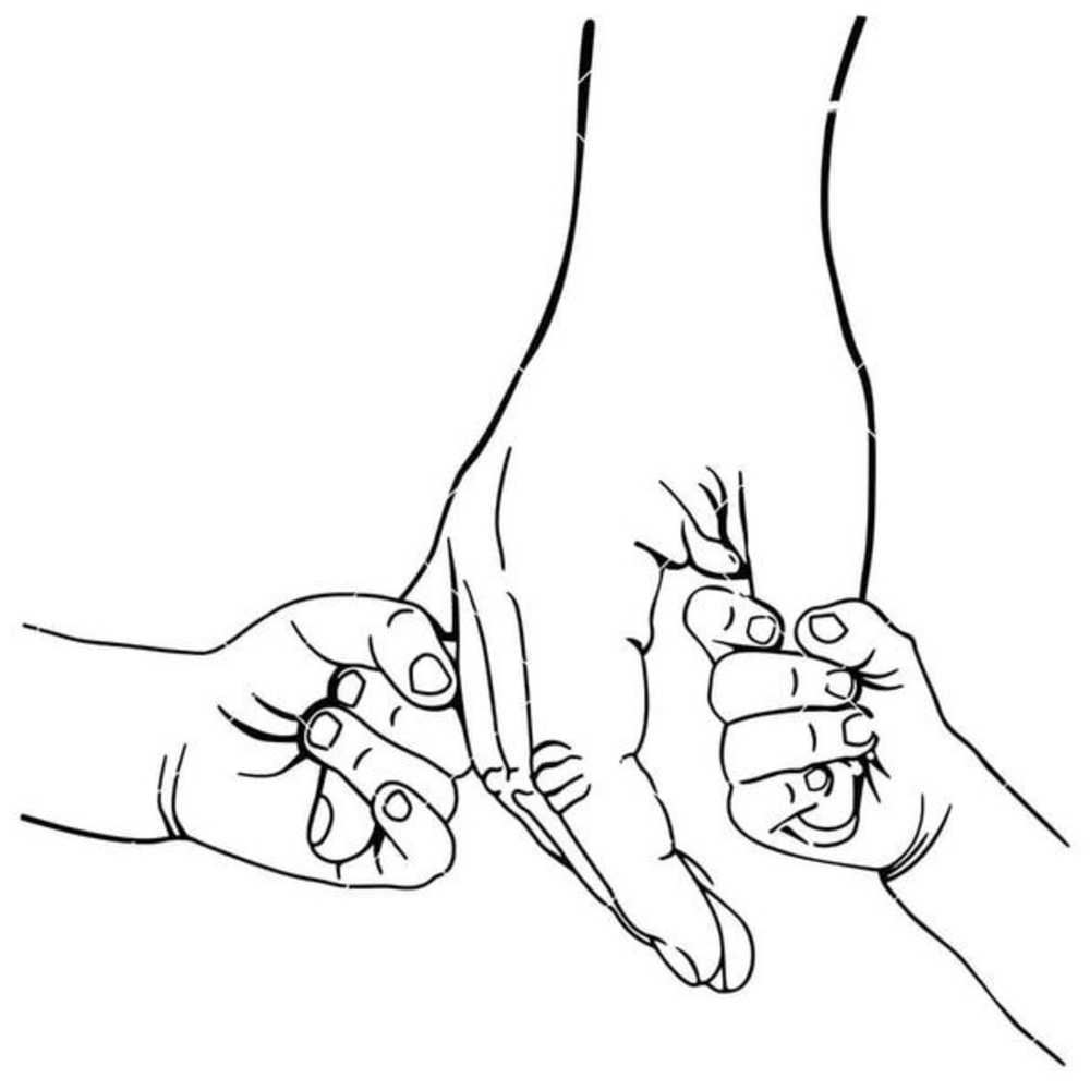 Illustrated Hand Art Print